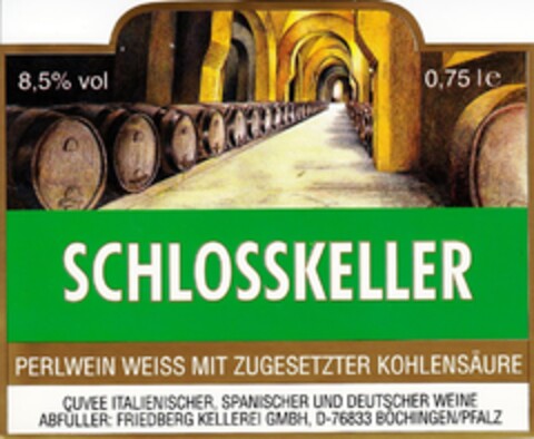 SCHLOSSKELLER Logo (DPMA, 16.06.1994)