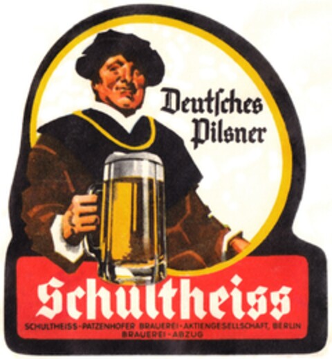 Schultheiss Deutsches Pilsner Logo (DPMA, 22.10.1934)