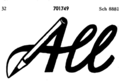 All Logo (DPMA, 25.08.1956)