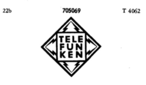 TELEFUNKEN Logo (DPMA, 10.04.1956)