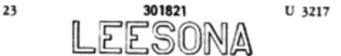 LEESONA Logo (DPMA, 12/19/1922)