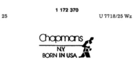 Chapmans N.Y. BORN IN USA Logo (DPMA, 22.01.1990)