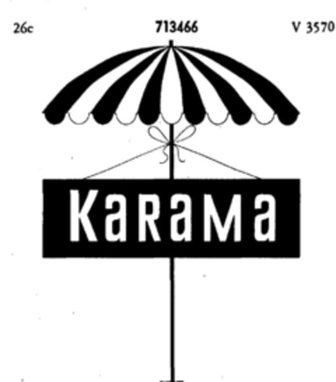 KaRaMa Logo (DPMA, 02/24/1956)