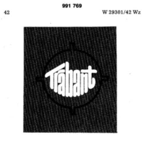 Trabant Logo (DPMA, 04/02/1979)