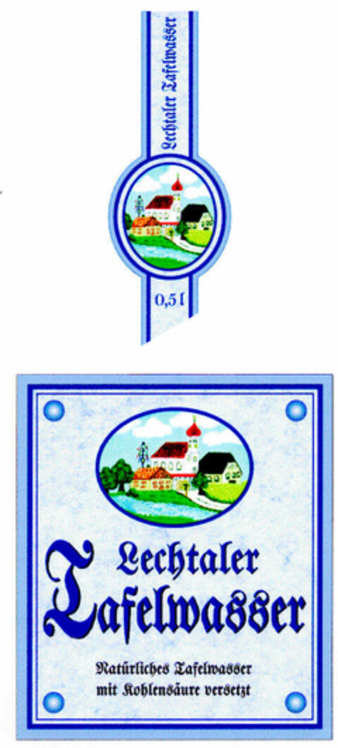 Lechtaler Tafelwasser Logo (DPMA, 11/06/2000)