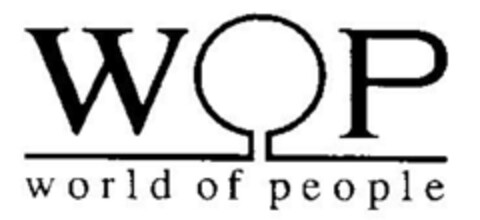 WOP world of people Logo (DPMA, 11/14/2000)