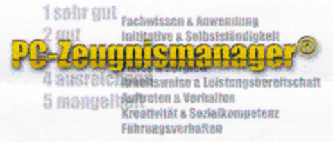 PC-Zeugnismanager Logo (DPMA, 01/10/2001)