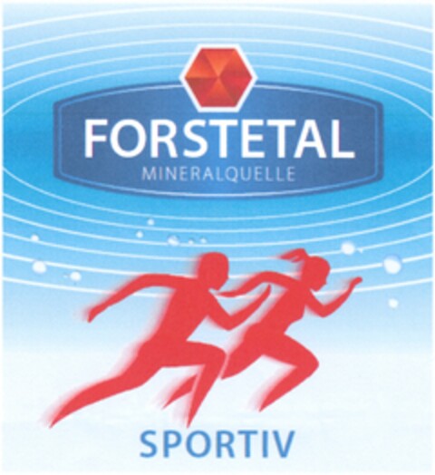 FORSTETAL MINERALQUELLE SPORTIV Logo (DPMA, 08.10.2013)