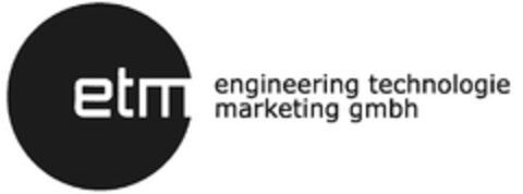 etm engineering technologie marketing gmbh Logo (DPMA, 02/24/2015)