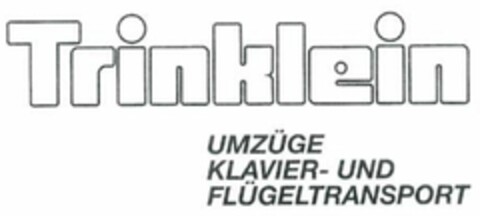 Trinklein UMZÜGE KLAVIER- UND FLÜGELTRANSPORTE Logo (DPMA, 12/02/2018)