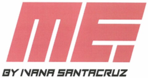 ME BY IVANA SANTACRUZ Logo (DPMA, 28.08.2019)