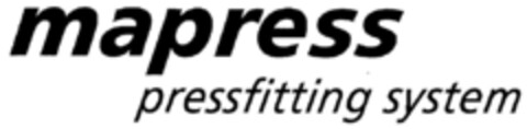 mapress pressfitting system Logo (DPMA, 02/06/2002)