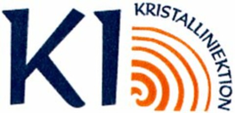 KI KRISTALLINIEKTION Logo (DPMA, 23.06.2003)