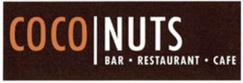 COCONUTS Bar.Restaurant.Cafe Logo (DPMA, 02.06.2005)