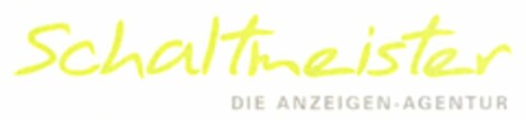 Schaltmeister DIE ANZEIGEN-AGENTUR Logo (DPMA, 11.08.2006)