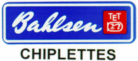 Bahlsen CHIPLETTES Logo (DPMA, 14.03.1995)