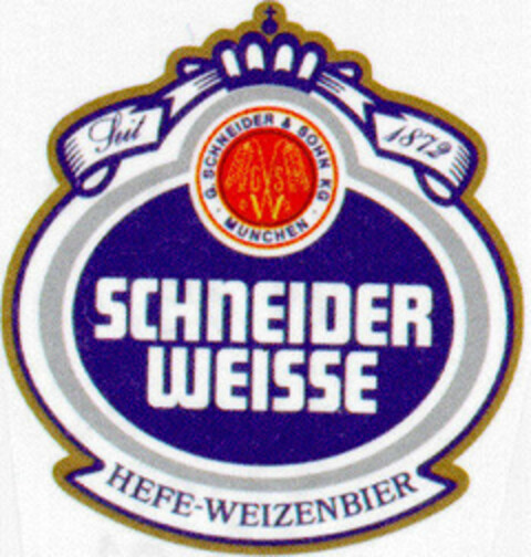 SCHNEIDER WEISSE Logo (DPMA, 12.04.1995)
