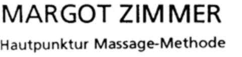 MARGOT ZIMMER Hautpunktur Massage-Methode Logo (DPMA, 11.09.1995)