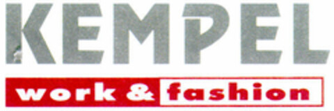 KEMPEL work & fashion Logo (DPMA, 20.04.1996)