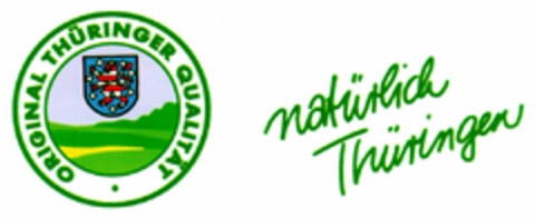 natürlich Thüringen Logo (DPMA, 08/18/1997)