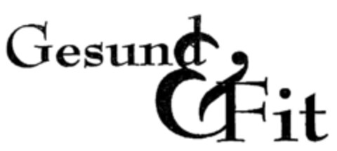 Gesund & Fit Logo (DPMA, 12/09/1997)