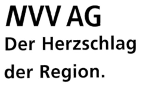 NVV AG Der Herzschlag der Region. Logo (DPMA, 28.10.1998)