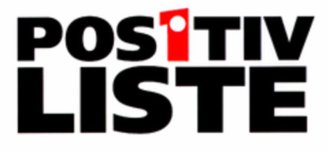 POSITIV LISTE Logo (DPMA, 25.06.1999)