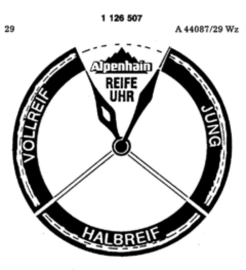 Alpenhain REIFE UHR Logo (DPMA, 02/03/1988)