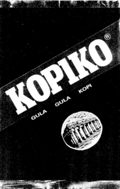 KOPIKO GULA GULA KOPI Logo (DPMA, 15.03.1994)