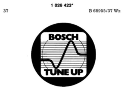 BOSCH TUNE UP Logo (DPMA, 06.10.1981)