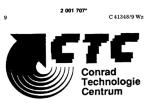 CTC Conrad Technologie Centrum Logo (DPMA, 19.12.1990)