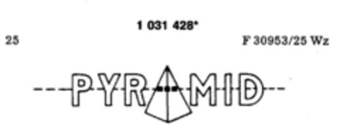 PYRAMID Logo (DPMA, 23.01.1982)