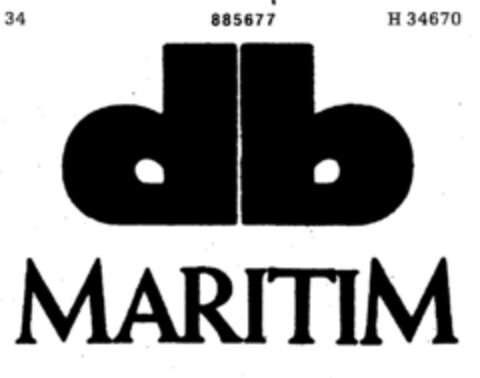 MARITIM Logo (DPMA, 01.08.1970)