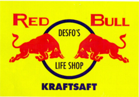 RED BULL Logo (DPMA, 09/13/1991)