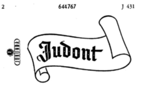 Judont JUKUNDA Logo (DPMA, 23.05.1951)