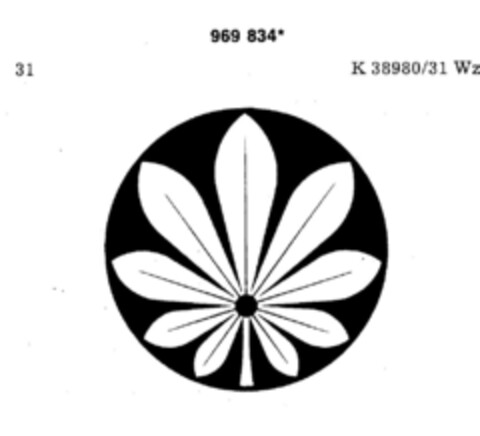 969834 Logo (DPMA, 28.10.1977)