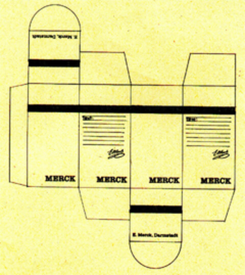 MERCK Logo (DPMA, 21.01.1970)