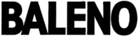 BALENO Logo (DPMA, 29.06.1987)