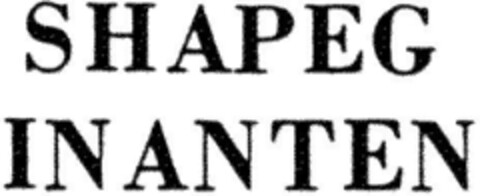 SHAPEG INANTEN Logo (DPMA, 24.10.1990)