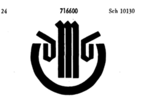 DMG Logo (DPMA, 22.10.1957)