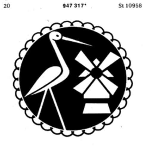 947317 Logo (DPMA, 03.05.1976)