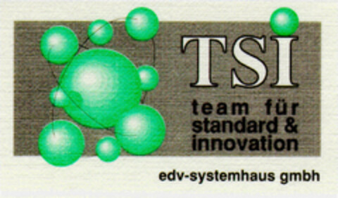 TSI team für standard & innovation Logo (DPMA, 13.07.1990)