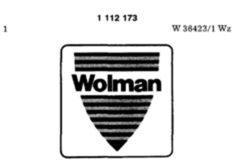 Wolman Logo (DPMA, 08/07/1986)