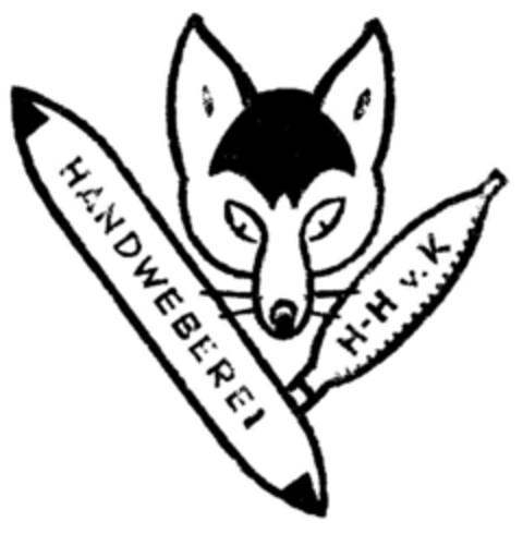 HANDWEBEREI H-H v.K Logo (DPMA, 19.07.1990)