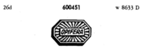 OPIFERA Logo (DPMA, 30.10.1948)