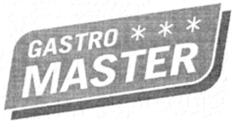 GASTRO MASTER Logo (DPMA, 02.01.2002)