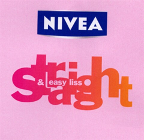 NIVEA straight & easy liss Logo (DPMA, 26.03.2008)