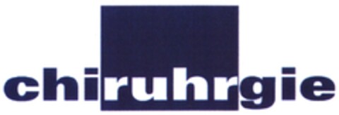 chiruhrgie Logo (DPMA, 24.10.2008)