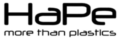 HaPe more than plastics Logo (DPMA, 09.04.2009)