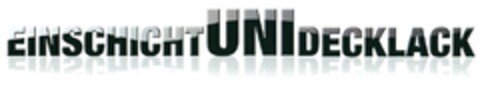 EINSCHICHTUNIDECKLACK Logo (DPMA, 11.06.2010)